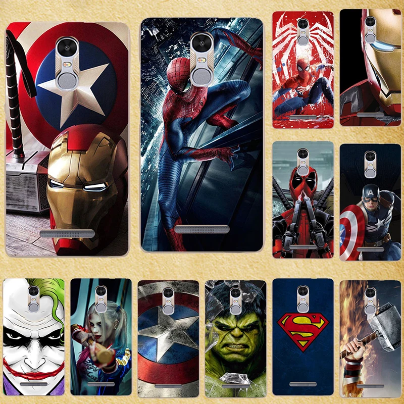 Чехол для телефона Super Hero чехол Xiaomi mi Note 3 2 силиконовый Xiao Red 3X3 S Pro Prime