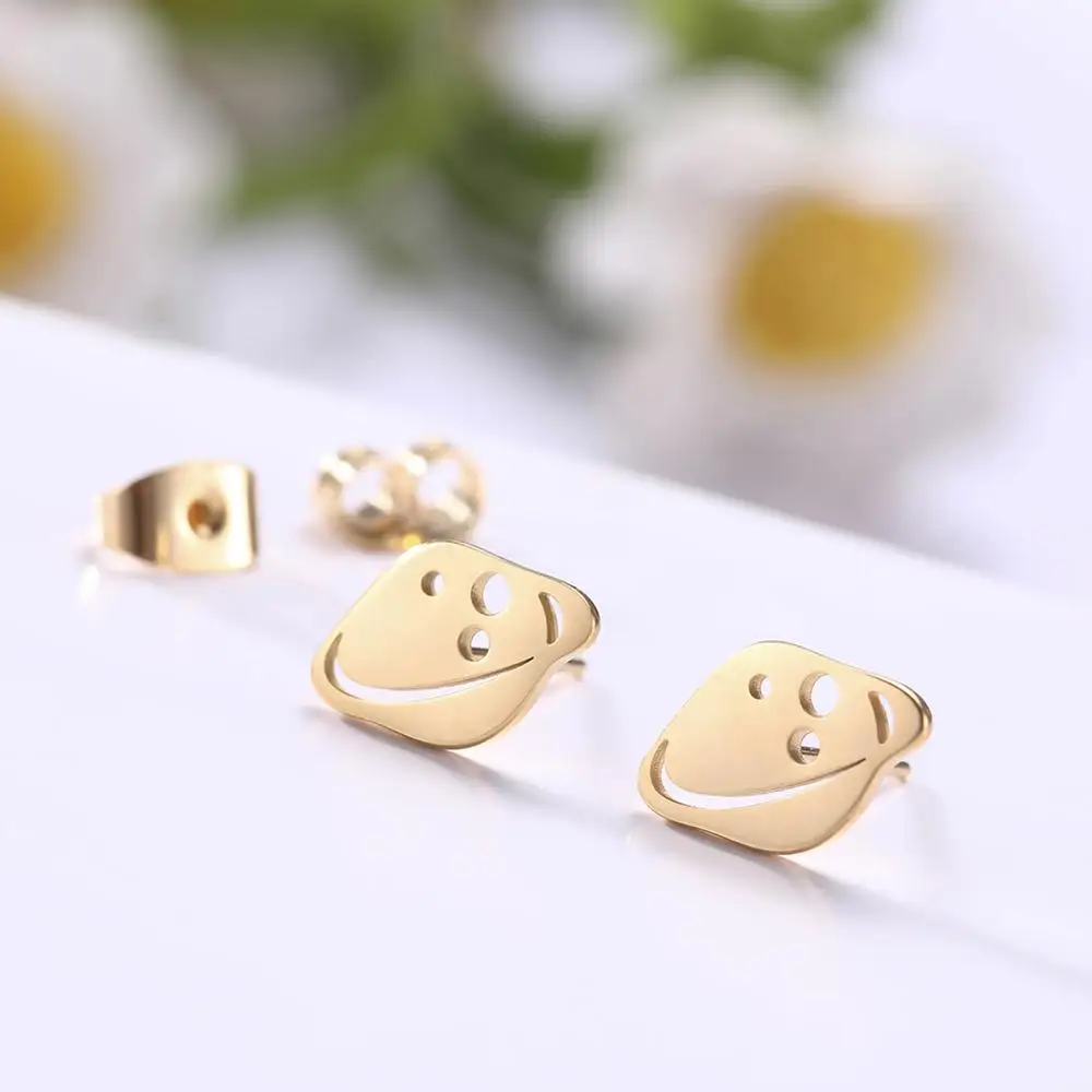 Женские серьги-гвоздики из нержавеющей стали с планетами | Украшения и