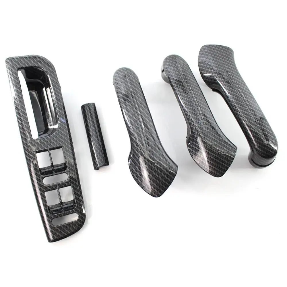 WISENGEAR панель переключателя для двери и ручки из углеродного волокна VW Jetta Golf MK4