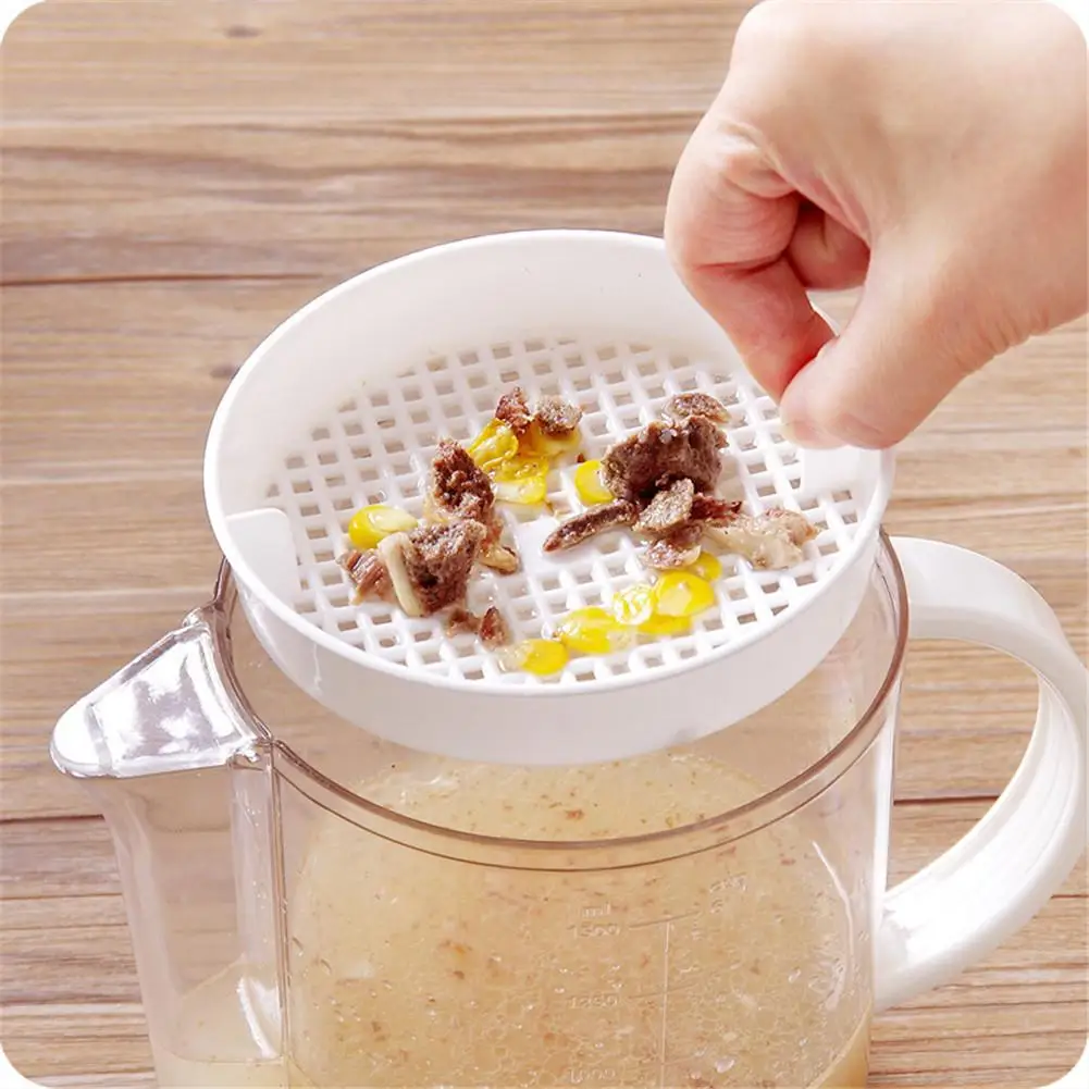 Кухонная масляная фильтрация разделяющая соусное масло суп жировой сепаратор