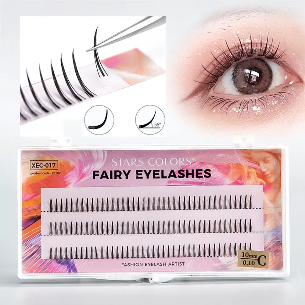 

Ресницы Накладные A-образные для наращивания, отдельные Искусственные ресницы для наращивания