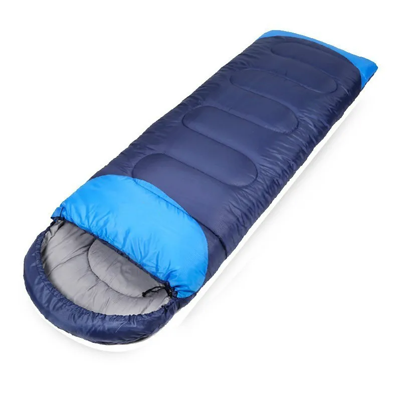 Спальный мешок для кемпинга легкий 4 сезона теплый и холодный конверт спальный