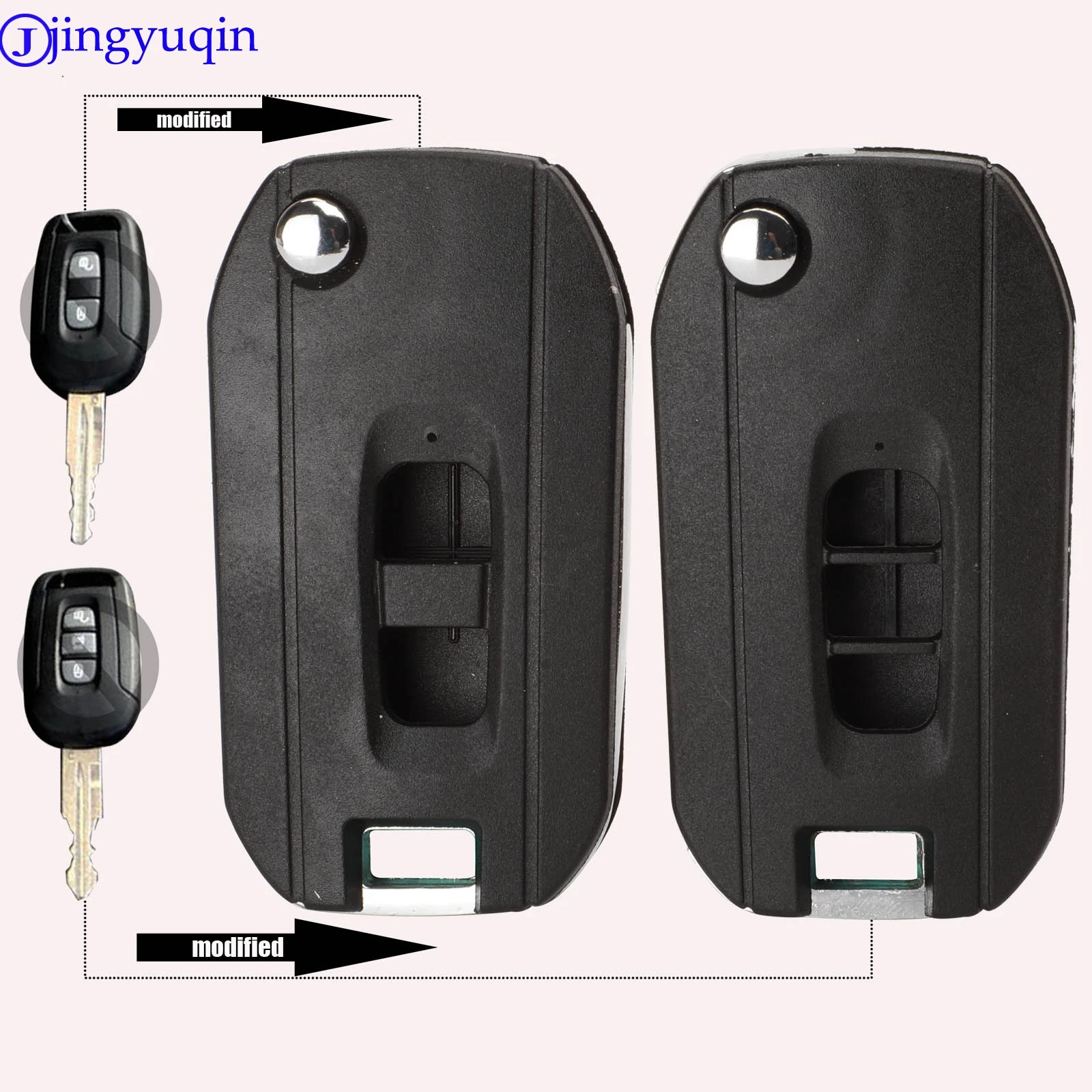 Сменный откидной Чехол для автомобильного ключа с 2/3 кнопками Chevrolet Captiva 2006 2009