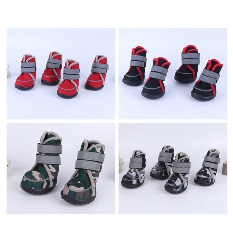 4 предмета одежда с принтом в виде собак для домашних животных световой коготь