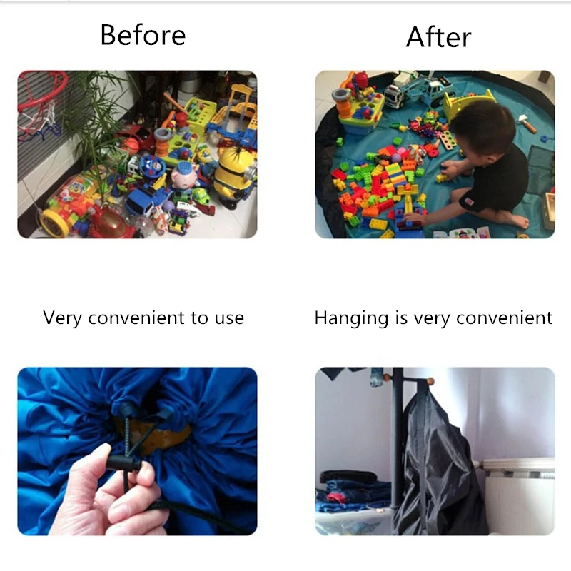 Сумка для хранения игрушек Детская портативная пикника | Дом и сад