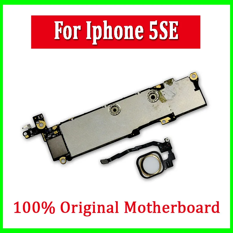 Материнская плата для iPhone SE разблокированная материнская с сенсорным