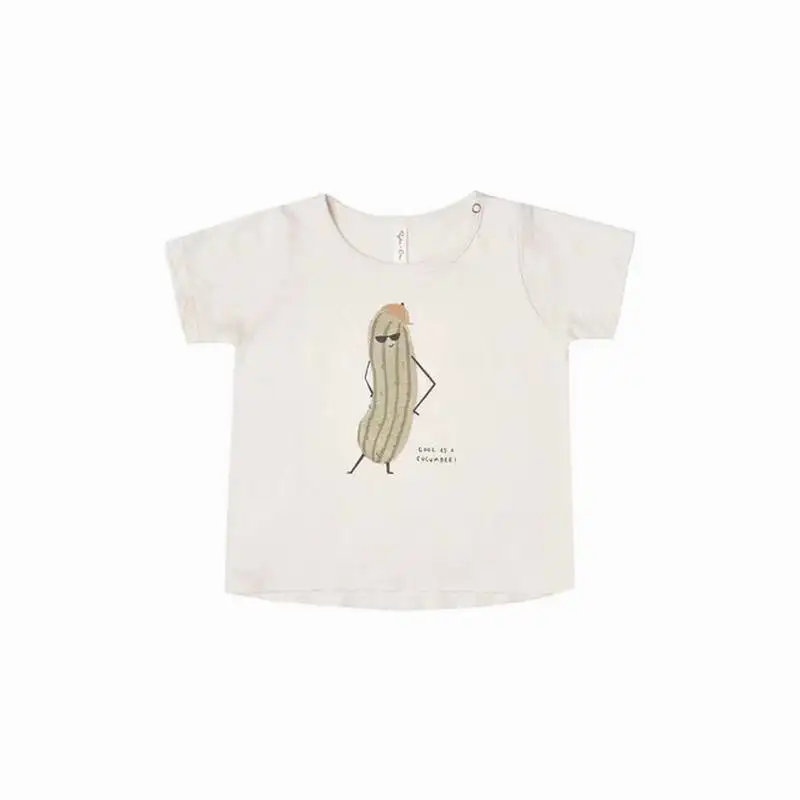 

Summer Boy Girl T-shirts 2021 Cotton Cartoon printing Short Sleeve T-shirts Baby Clothes 1-5Y E10023