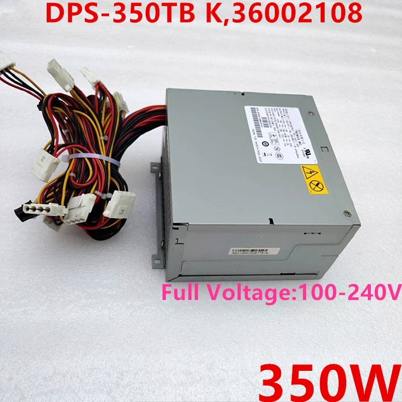 

New PSU For Lenovo T168 T468 G7 TS430 350W Power Supply DPS-350TB K 36002108