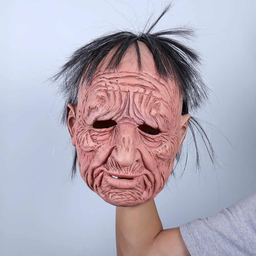 Маска на Хэллоуин маски дедушки мужские Олди старики косплей латексные лицо