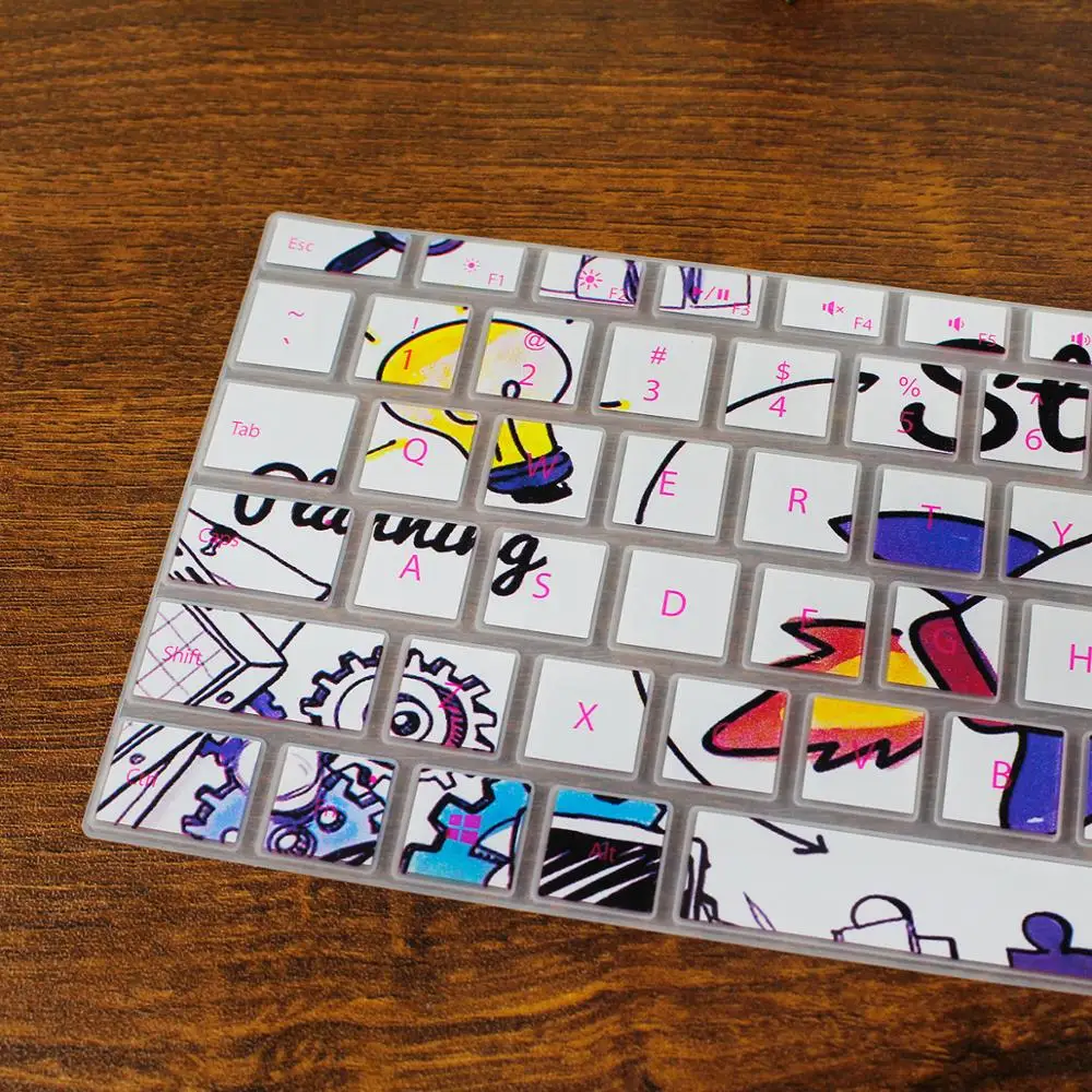 Силиконовая защитная накладка на клавиатуру для Microsoft Surface Pro 4 5 New 6 и клавиатуры -