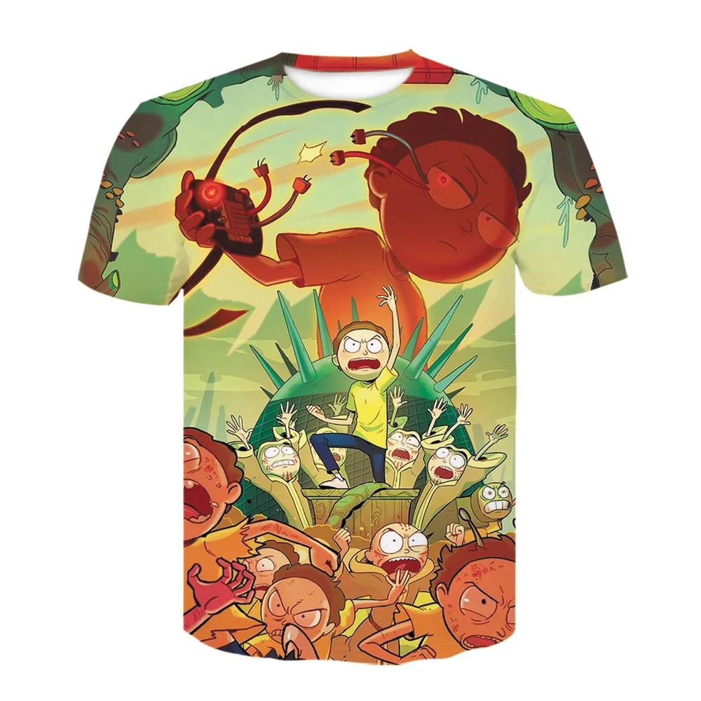 

2021 Funny Graphic T-Shirt Anime Harajuku Tops Summer 3D Men's T-Shirt Fashion Boy Clothing Plus Size Street Clothing Oversize