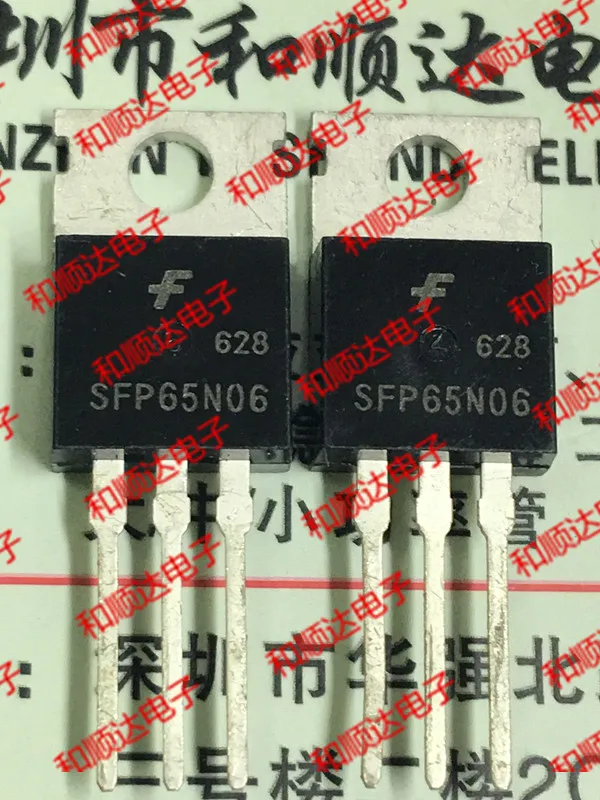 

10 шт./лот SFP65N06 новый оригинальный запас TO-220