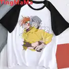 Sk8 the Infinity скейтборд для мальчиков, футболка с рисунком бесконечности для мужчин, Харадзюку, японская белая футболка, одежда ольччан, топы, футболки в эстетике