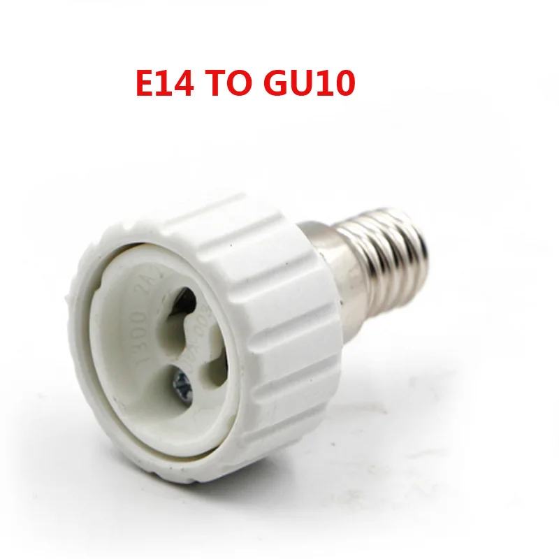 

Led Lamp Bulb Base Conversion Holder Converter Socket Adapter GU10 G9 B22 E27 E14 E12 Fireproof Material For Home Light&Lighitng