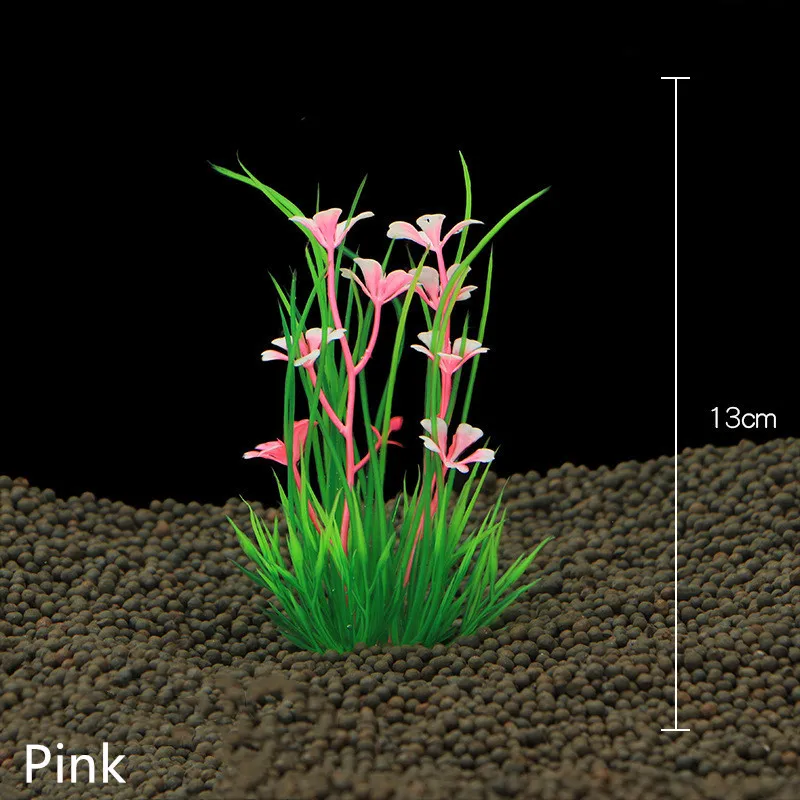 Новое аквариумное искусственное растение погружное декоративное для аквариума