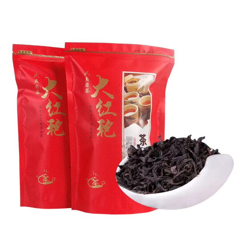 

2021 China Da Hong Pao Oolong Tea Chinese Big Red Robe Rougui Dahongpao Cha Organic Green Food -Tea Pot