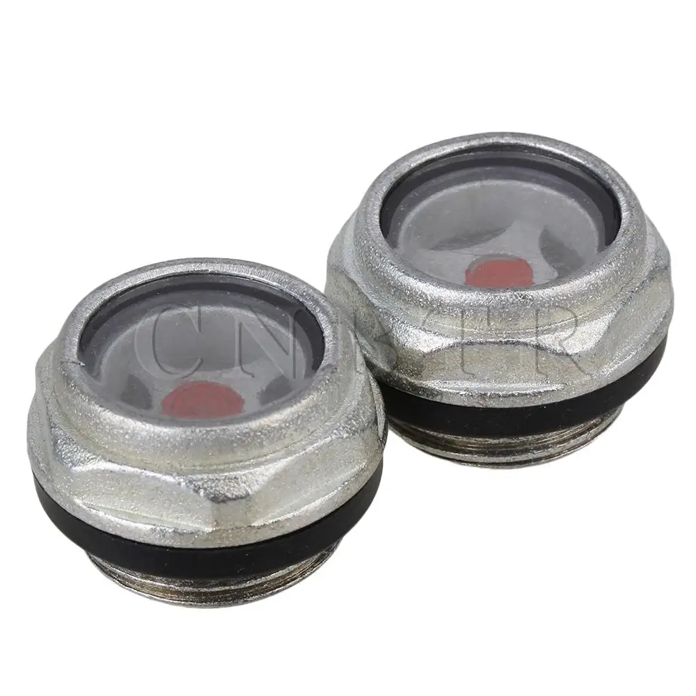 CNBTR 2 x G1/2 &quotМеталлический Воздушный компрессор из цинкового сплава уровень масла