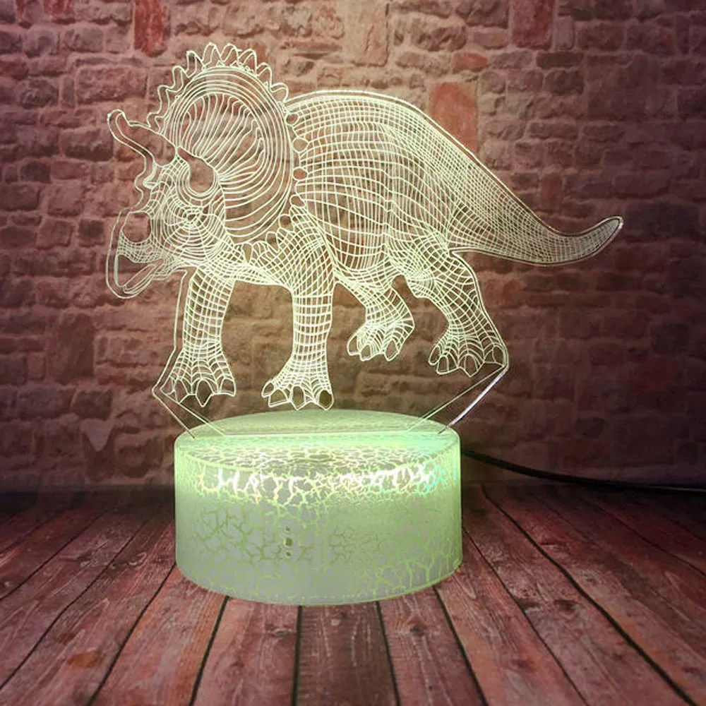 Игрушки динозавра Дикая жизнь Triceratops дракон модель фигурки дети мальчики подарок