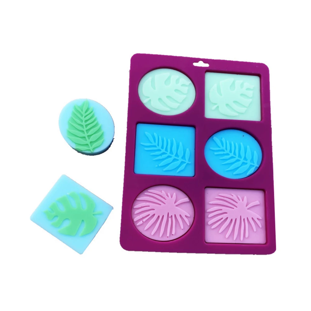 Силиконовая форма для мыла сделай сам изготовления 3D 6 форм овальная зеркальная