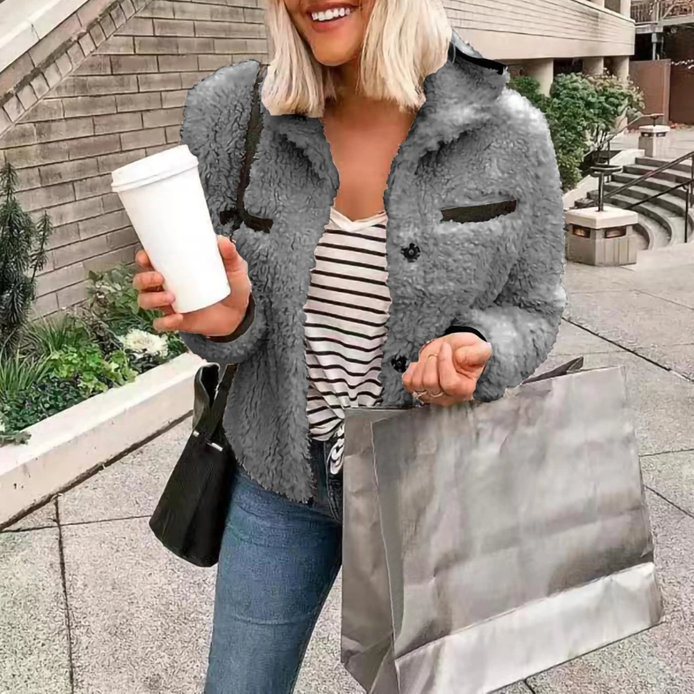 HEFLASHOR/женский модный свитер из искусственной кожи пальто с мехом длинными