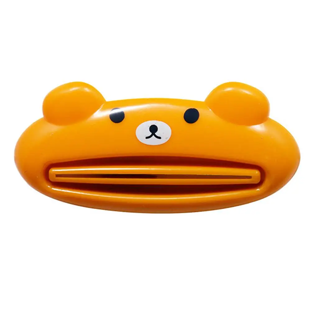 

Cartoon Bathroom Dispenser Toothpaste 1pc/lot Lovely Animal Tube Squeezer Easy Squeeze Paste Dispenser Roll Holder 9*4cm