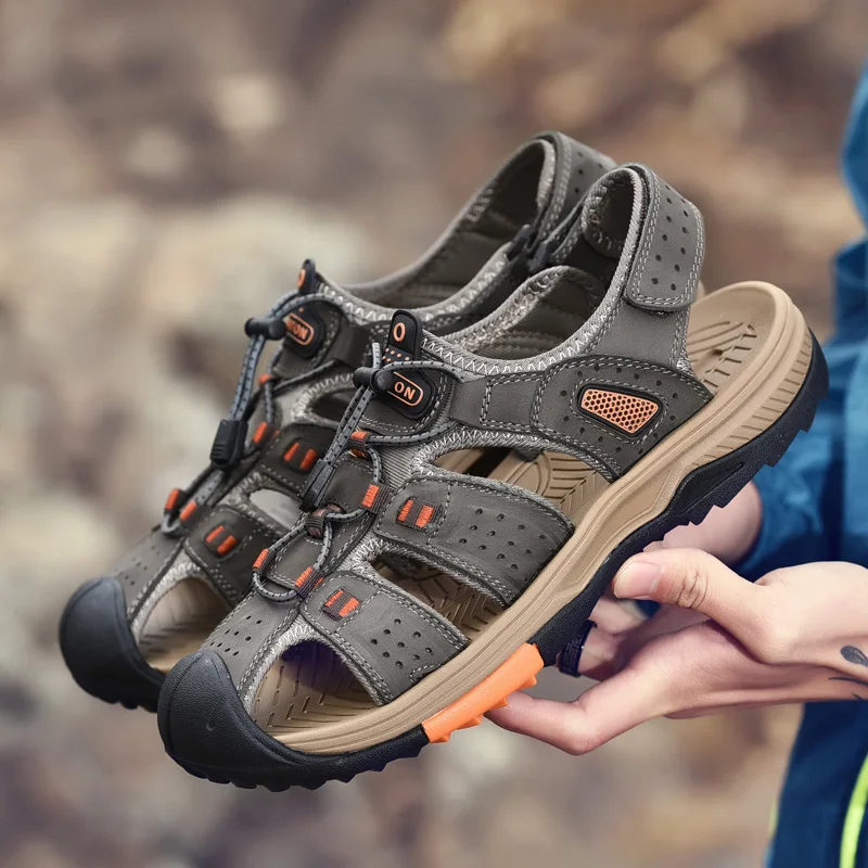 

Sandalias Deportivas Sandals Men Beach Sandalias Romanas Summer De Verano Para Hombre Sandalia Masculina Couro Sandles For Shoes