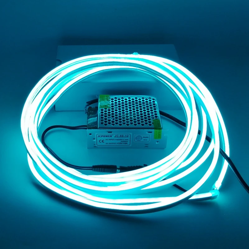 12 В постоянного тока неоновый Декор для дома вывеска светодиодная трубка Гибкая