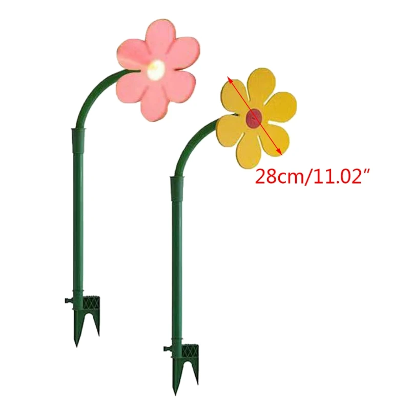 

Garden Plastic Sprinklers Backyard Sunflower Sprinklers Cute Yard Sprinklers for Kids and Toddler Playing