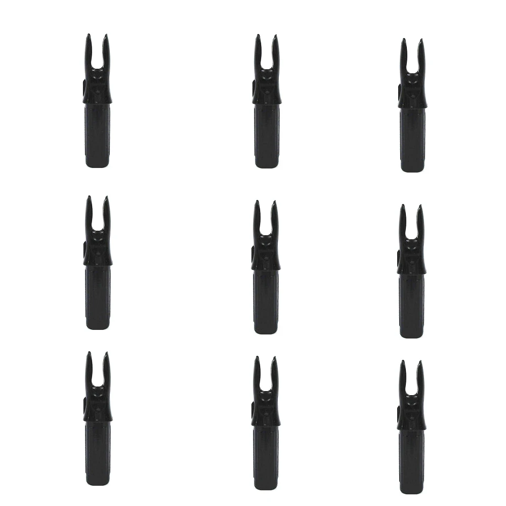 

200 PCS Bow and arrow accessories Archery Arrow tail Arrow Nock for Compound Recurve long Bow ID 6.2mm Archery Arrows DIY