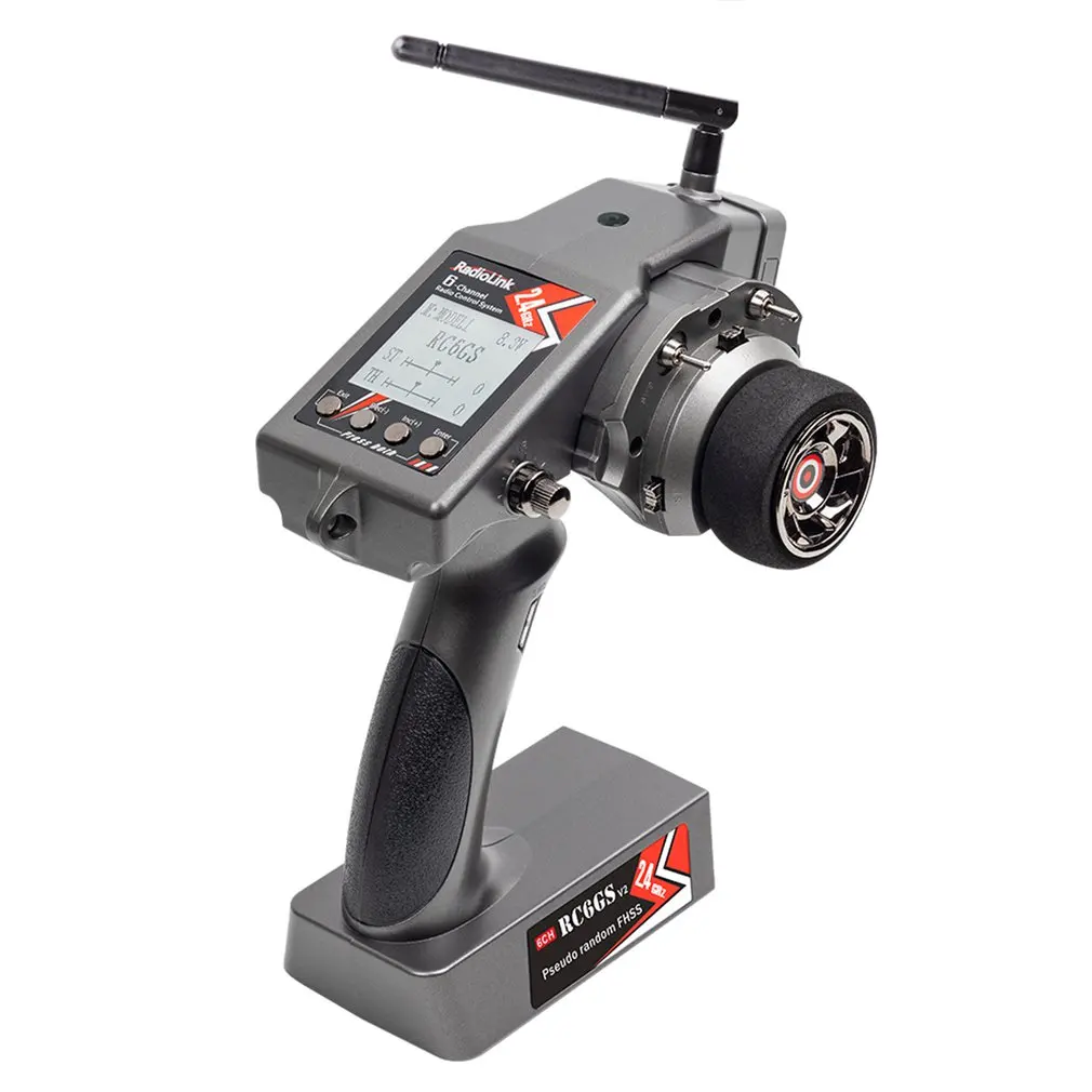 

RadioLink RC6GS V2 R7FG 6 Channels 600M Ground Distance Gyro Integrated Throttle Lock Function Good Performance