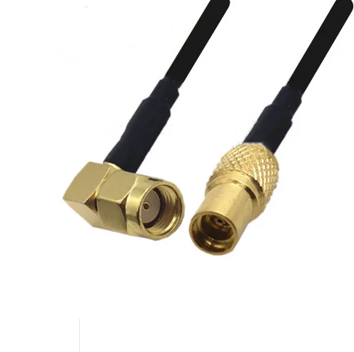 

RG174 Cable RP-SMA Male Right Angle to MMCX Female Extension Coax Jumper Pigtail WIFI Router Antenna RF Coaxial Cable