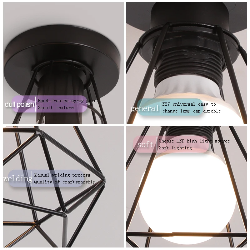 

Balcony lamp Contemporary Contracted Corridor stair Northern Europe small absorb vestihall of dome light porch