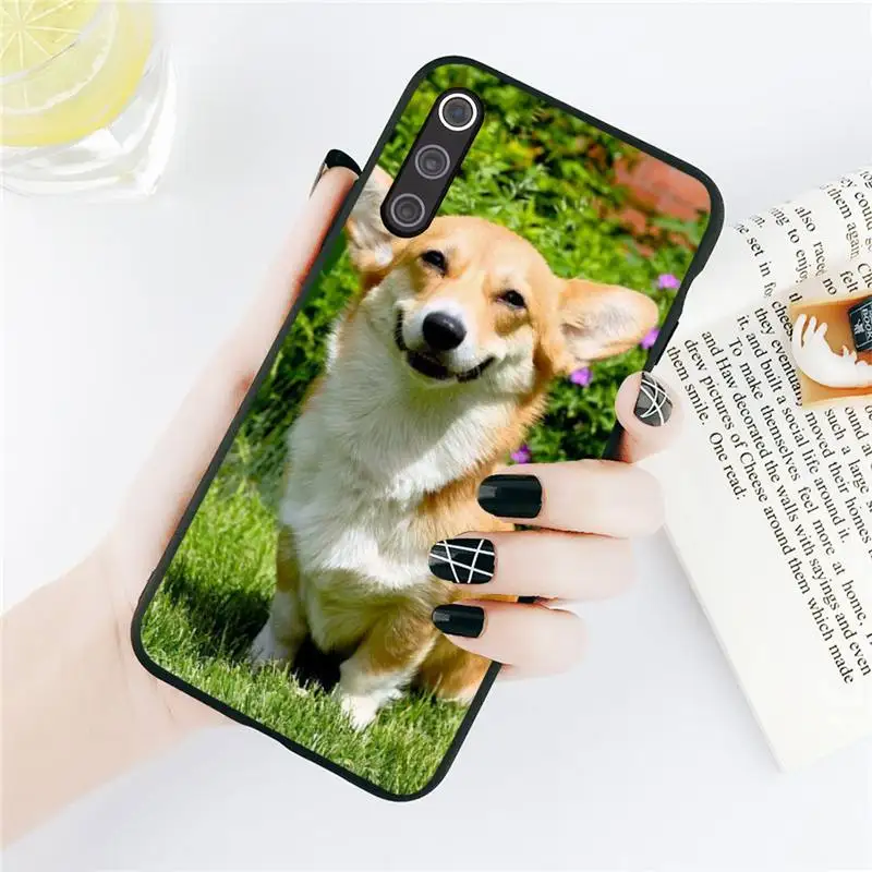 

Corgi cute dog lovely animal Phone Case For Xiaomi Redmi note 7 8 9 t k30 max3 9 s 10 pro lite Luxury brand shell funda coque