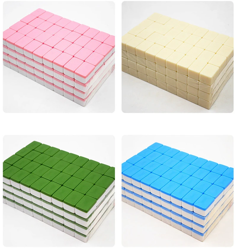 22# Mini mahjong with folding table Chinese Mah-Jong tile 144pcs Portable Tile whole set | Спорт и развлечения