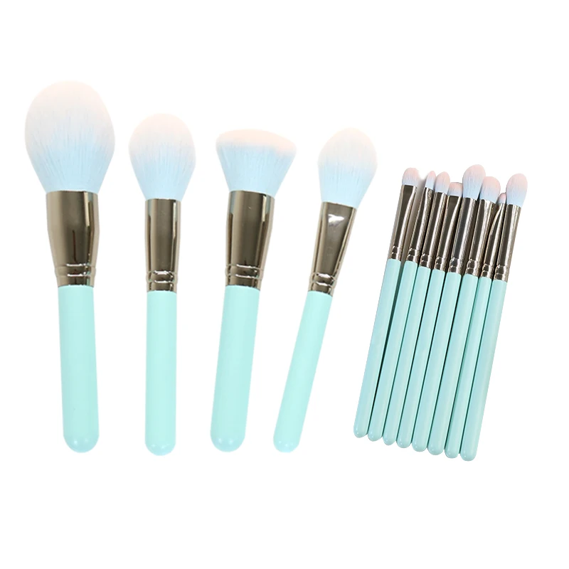 MITOOLS 2019 Новинка 12 шт набор кистей для макияжа синтетические волосы основа