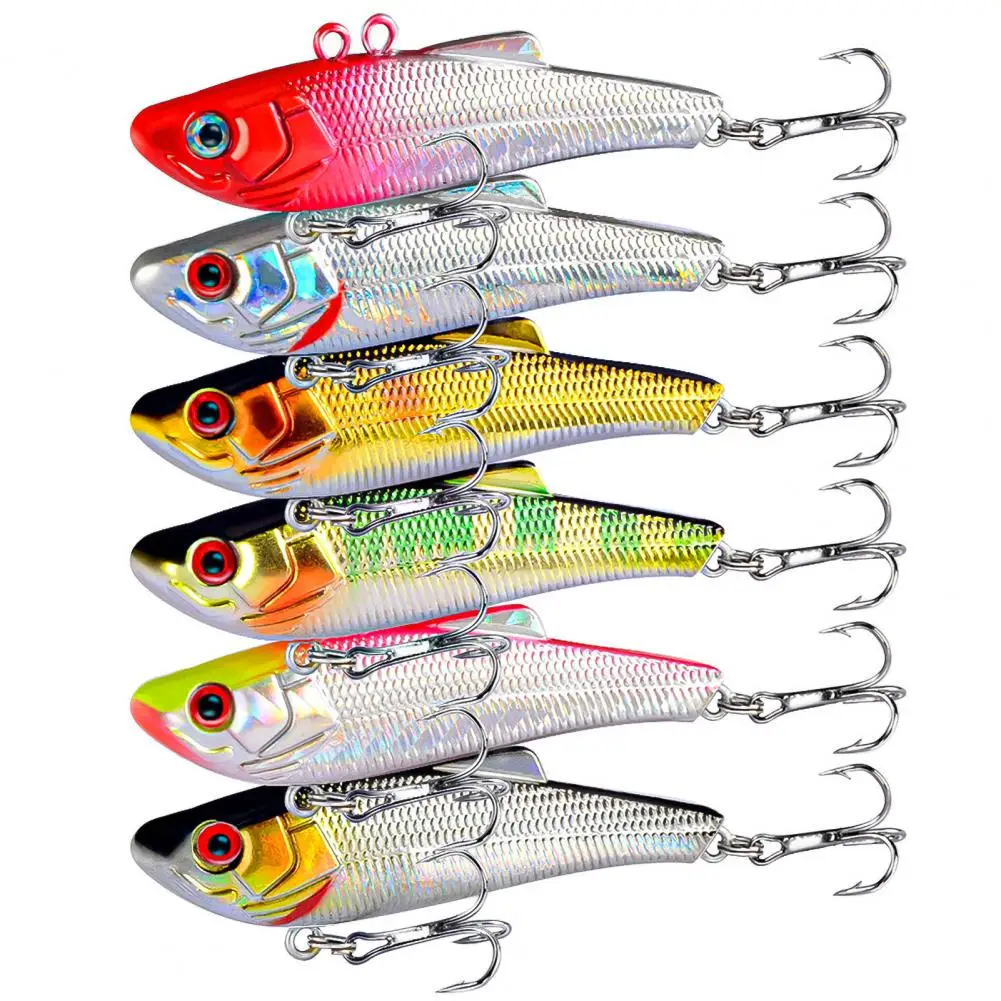 

Plastic Fishing Lure Vivid Attractive VIB Swimbait Carp Fishing Bait Wobblers for Outdoor Fishing Tackle Accessories