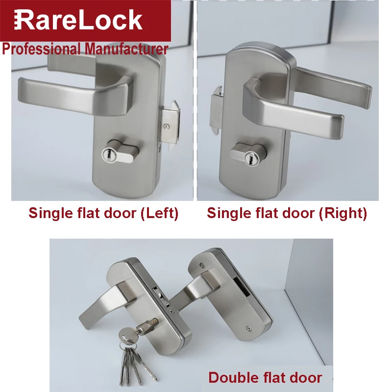 Ручка двери замок для офиса шоу рум Стекло Комплектующие дверей Конференц зал