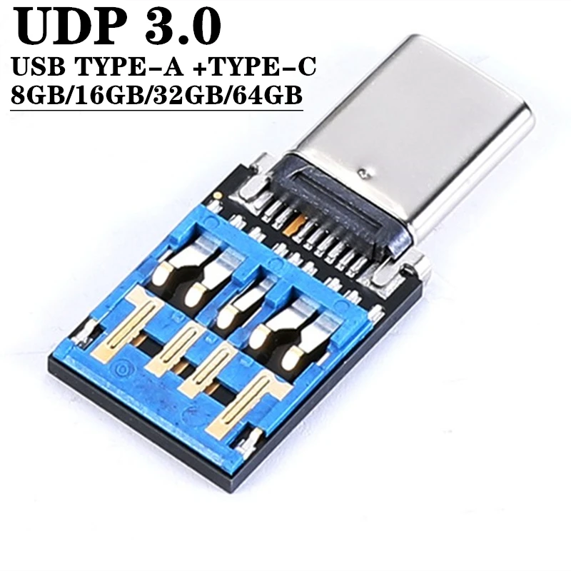 Высокая скорость Оптовая 2 в 1UDP TYPE C A USB 3 0 памяти флеш память 8 Гб оперативной 16