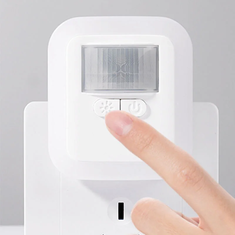

Newly LED Sound Light Control Sensor Smart Home Night Plug-in Motion Sensor Light Wall Night Lamp Stair Closet Light TE