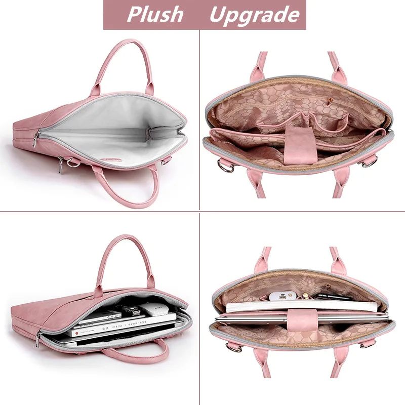 Женская кожаная сумка для ноутбука 15 6 дюйма деловой портфель дюймов|Мужские