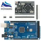 Макетная плата MEGA2560, MEGA 2560 R3 (ATmega2560-16AU CH340G) Pro mini MEGA2560, USB, с кабелем для arduino