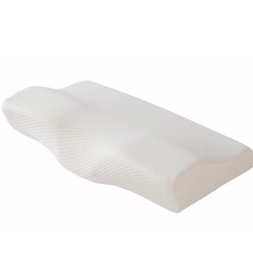 stop snore pillow Мягкая ортопедическая латексная Магнитная терапия Подушка с бабочкой 50*30 см подушка для шеи медленный отскок пены памяти подушка с наволочками - Цвет: stop snore pillow