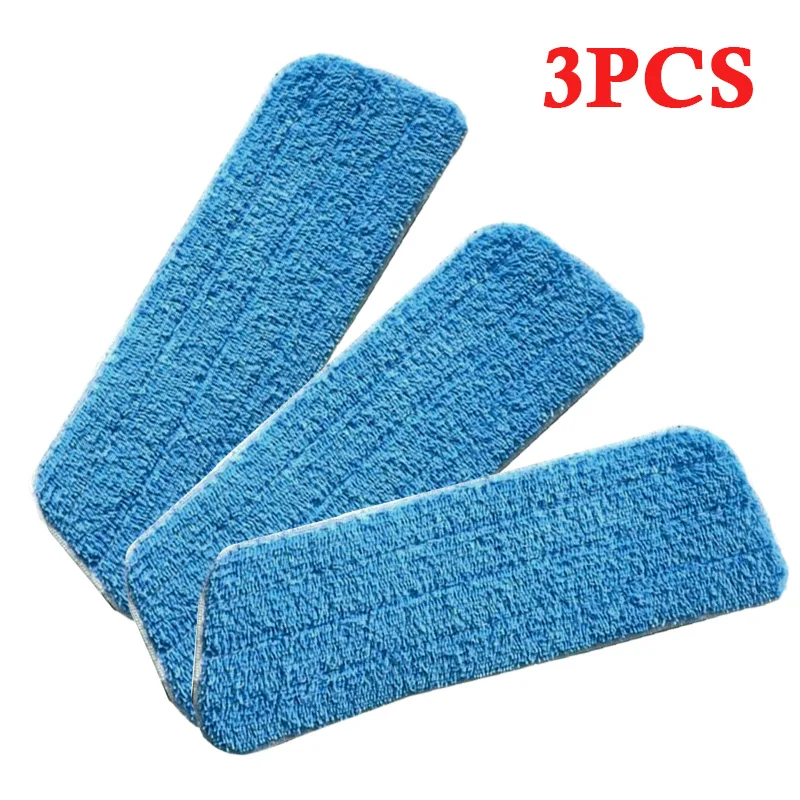 

Household Soft Flat Mop Microfiber Mop Head Dust Cleaning Pad Floor Cleaner DIY