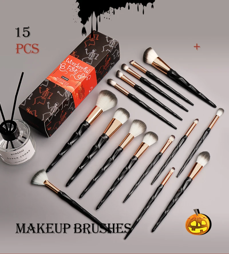 

Набор базовых кистей для макияжа, 10/15 шт., мягкая щетина, кисть для теней для век, кисть для румян, кисть с высоким блеском для ремонта, инструм...