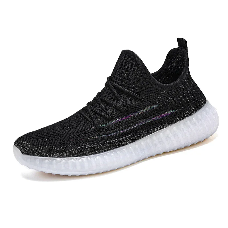 

Shoes Women 2021 Spring New Flying Woven Women's Shoes Fashion Soft Bottom Coconut Shoes Women Trend Sports Shoes Women