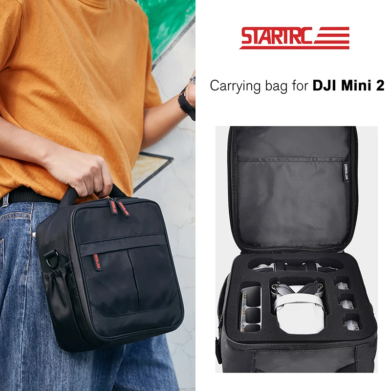 

Сумка через плечо STARTRC, черная, для хранения дронов DJI Mini 2