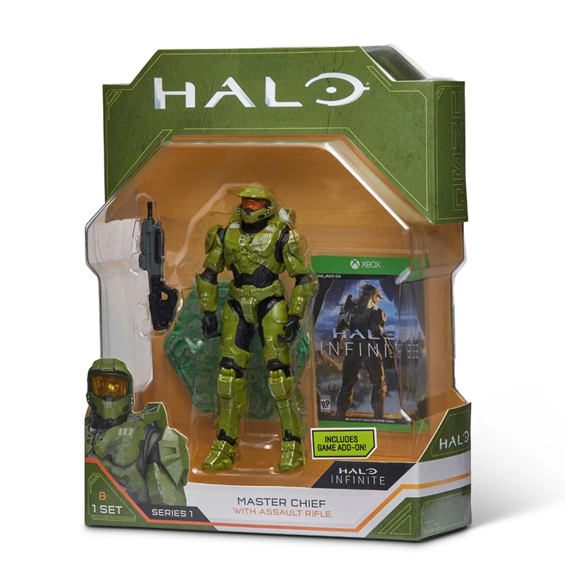 

HALO 1/18 4inches Original Action Figure Master Chief Anime Movie TV Model For Gift Free Shipping