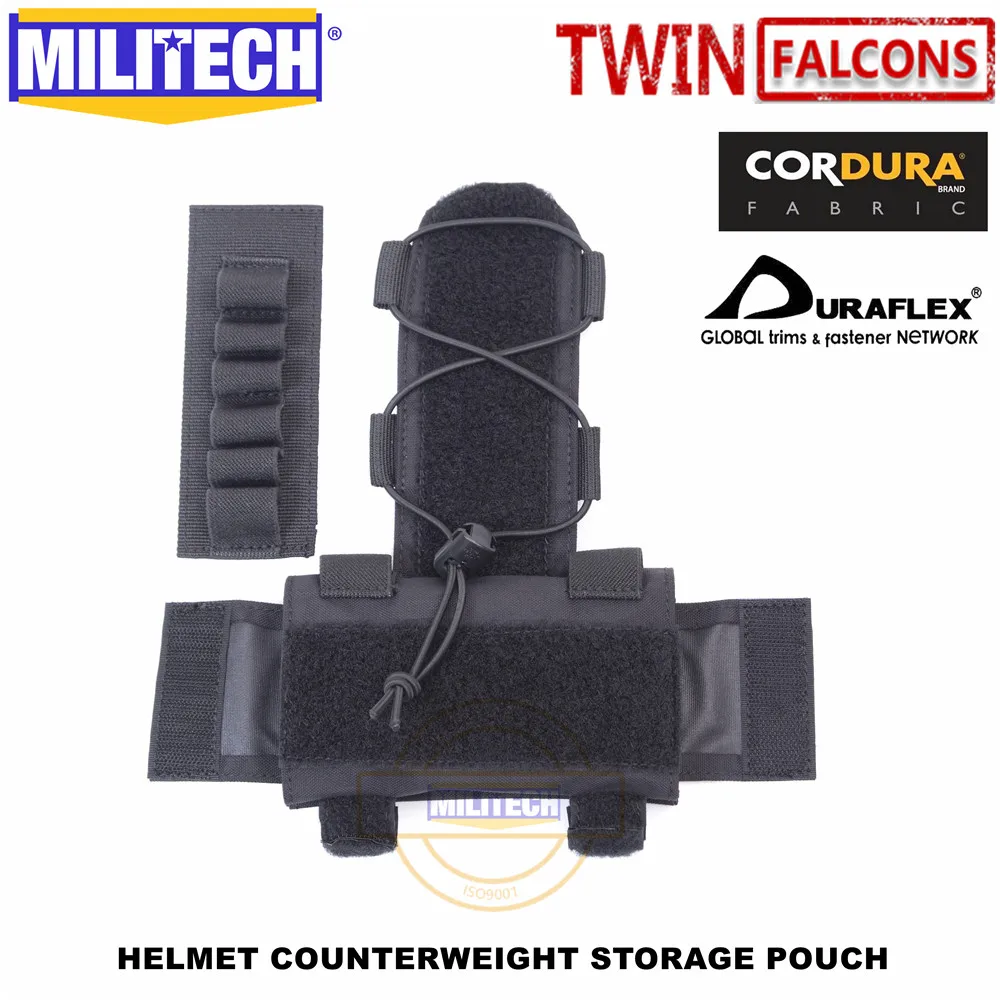 MILITECH TWINFALCONS TW Шлем Счетчик веса сумка для хранения TN VC сумка для хранения Тактическая Военная NVG счетчик веса сумка