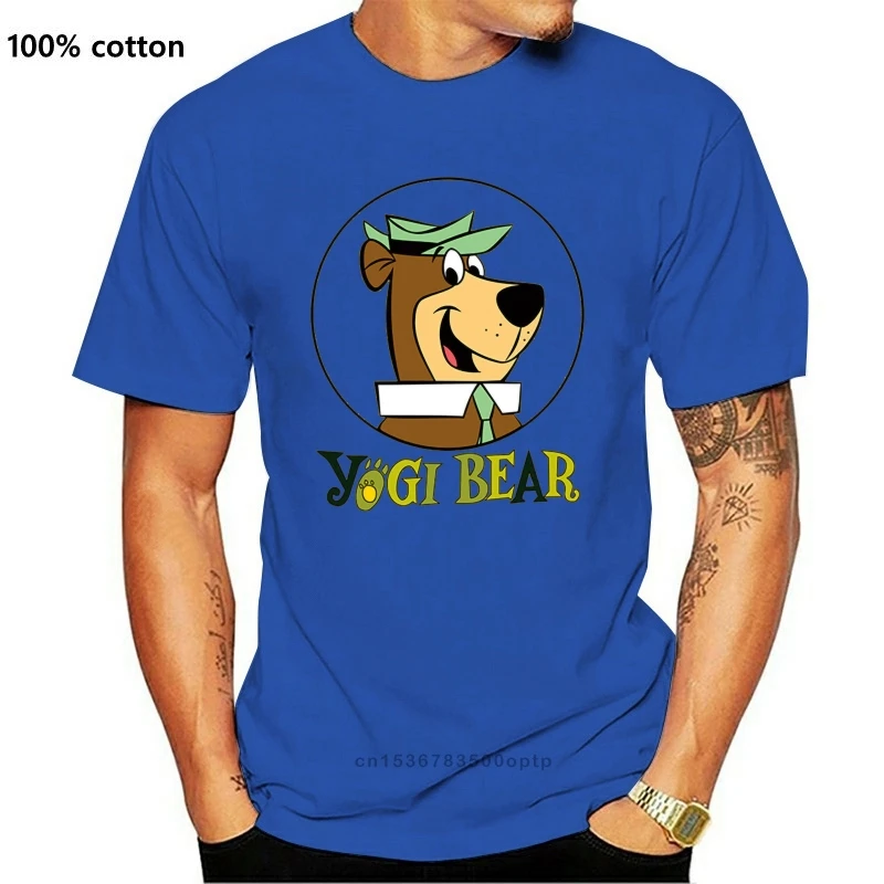 

CARTOON Yogi Bear V1 TV Series 1958 Poster Animated T Shirt Men Women All Sizes S-3XL Tee Shirt High Quality Tops
