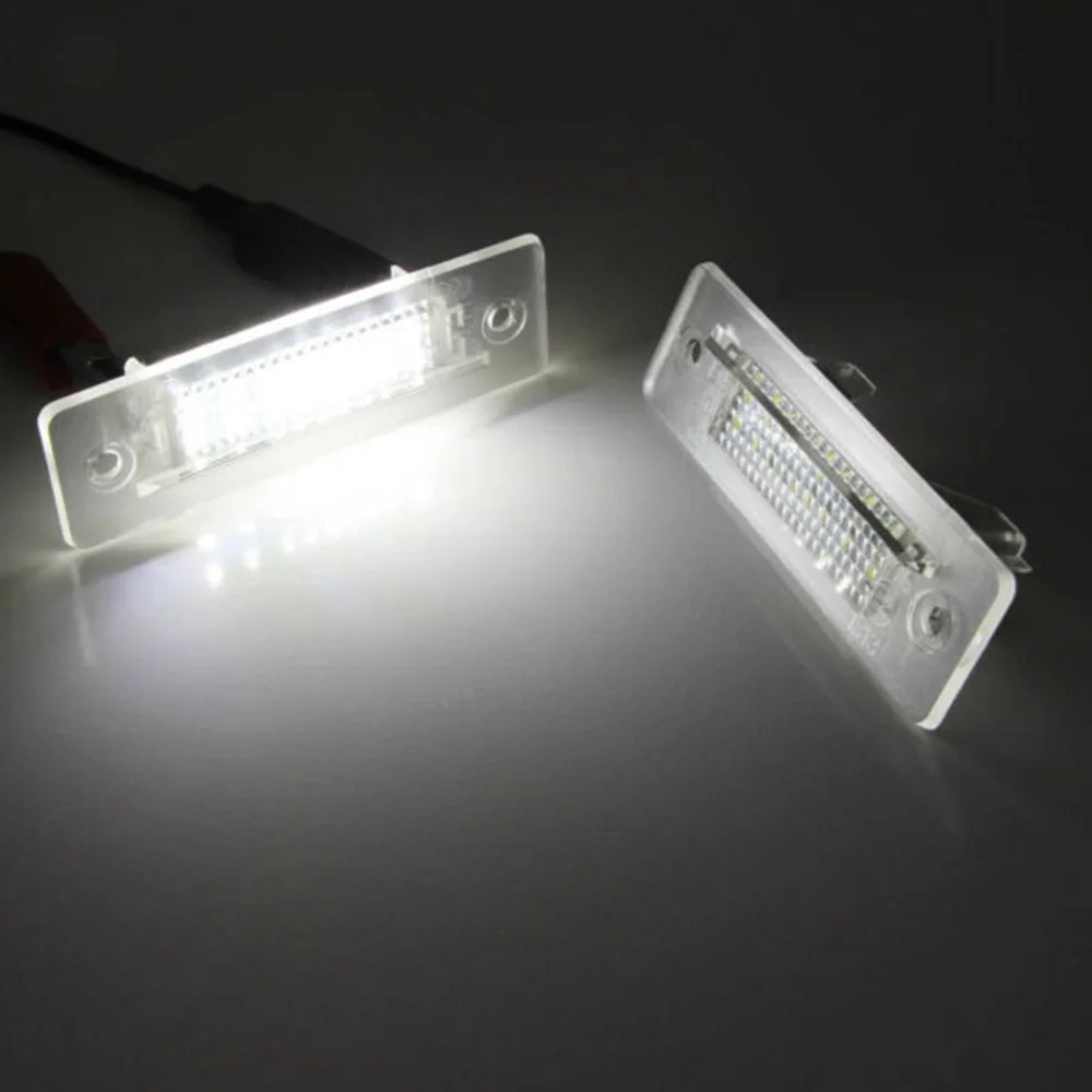 

Car LED License Plate Lights 96463162001 Xenon White 9646316200101C 1 pair New High quality